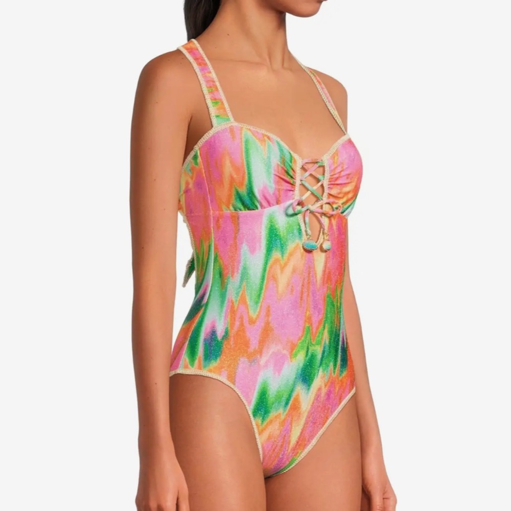 BECCA Mirage Kylam Bandeau One Piece - Picture 11 of 11